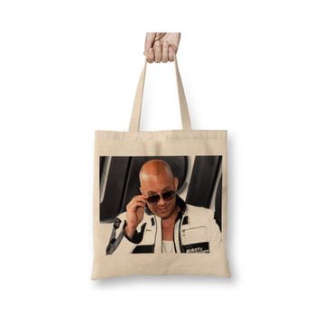 Baskı Dükkanı Vin Diesel Julinho Da Van Bez Çanta