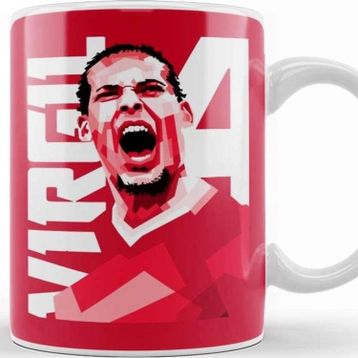 Baskı Dükkanı Virgil Van Dijk Kupa