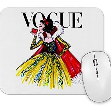 Baskı Dükkanı Vogue Princess Mouse Pad
