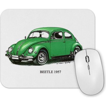 Baskı Dükkanı Volkswagen Old Beetle Mouse Pad