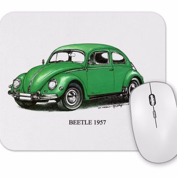 Baskı Dükkanı Volkswagen Old Beetle Mouse Pad