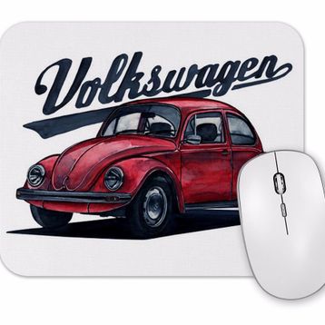 Baskı Dükkanı Volkswagen Old Beetle Mouse Pad