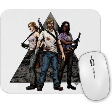 Baskı Dükkanı Walking Dead Trinity Mouse Pad