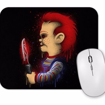 Baskı Dükkanı Wanna Play Chucky Mouse Pad