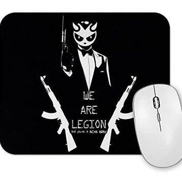 Baskı Dükkanı We Are Legion Sir Mouse Pad