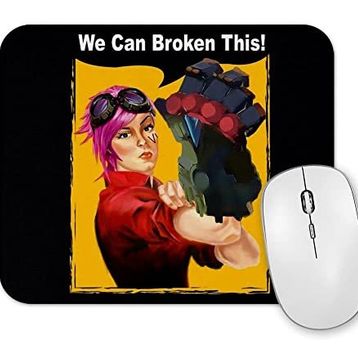 Baskı Dükkanı We Can Broken This Mouse Pad