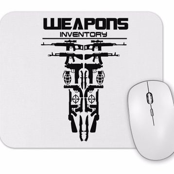 Baskı Dükkanı Weapons Mouse Pad