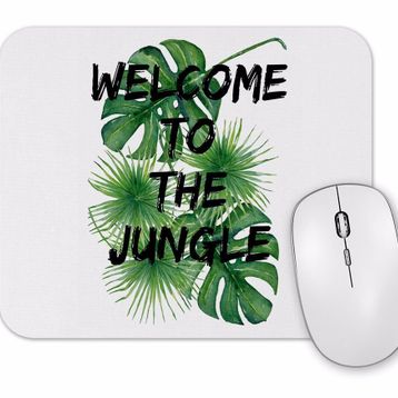 Baskı Dükkanı Welcome To the Jungle Mouse Pad