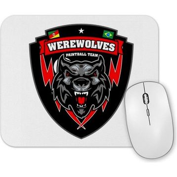 Baskı Dükkanı Werewolves Mouse Pad