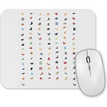 Baskı Dükkanı What Animal Mouse Pad