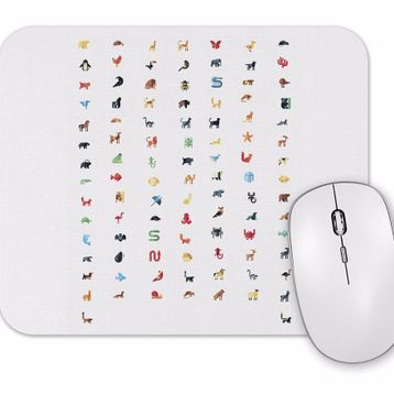 Baskı Dükkanı What Animal Mouse Pad