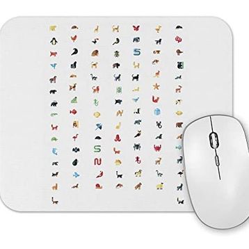 Baskı Dükkanı What Animal Mouse Pad