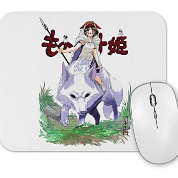 Baskı Dükkanı White Wolf Mouse Pad