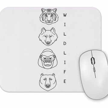 Baskı Dükkanı Wild Life Mouse Pad