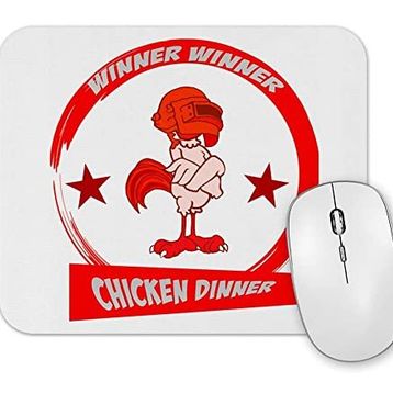 Baskı Dükkanı Winner Chicken Dinner Pubg Mouse Pad
