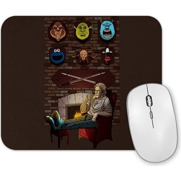 Baskı Dükkanı Witcher Even Witchers Rest Mouse Pad