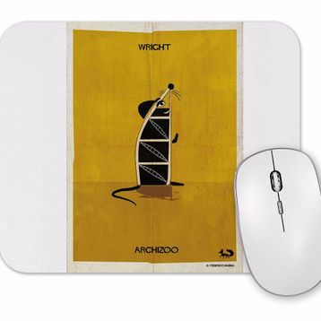 Baskı Dükkanı Wright Mouse Pad