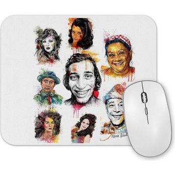 Baskı Dükkanı Ying Yang Mouse Pad