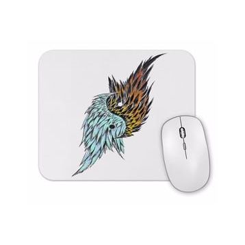 Baskı Dükkanı Ying Yang Mouse Pad