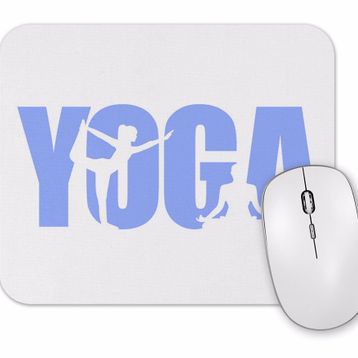 Baskı Dükkanı Yoga Logo Mouse Pad