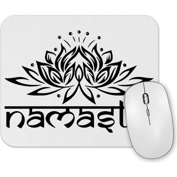 Baskı Dükkanı Yoga Namaste Mouse Pad