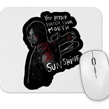 Baskı Dükkanı You Better Watch Your Mouth Sunshine Mouse Pad