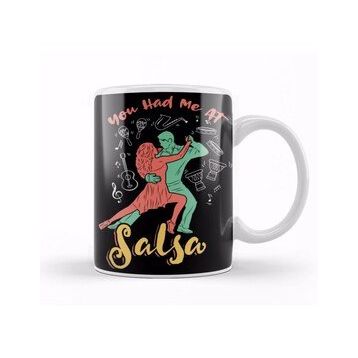 Baskı Dükkanı You Had Me At Salsa Dance Kupa