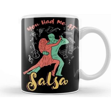 Baskı Dükkanı You Had Me At Salsa Dance Kupa