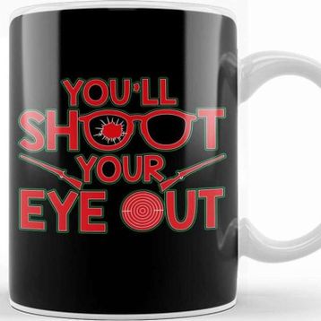 Baskı Dükkanı You Ll Shoot Your Eye Out Christmas Porselen Beyaz Kupa Bardak