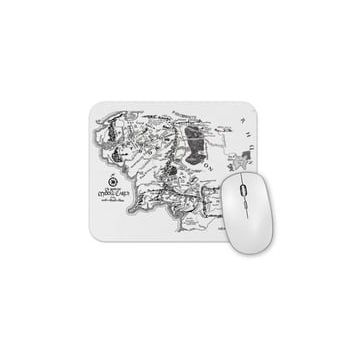 Baskı Dükkanı Yüzüklerin Efendisi Lord of the Rings Orta Dünya Haritası Mouse Pad