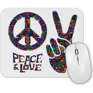 Baskı Dükkanı Zafer ve Barış İşareti Peace Lowe Mouse Pad
