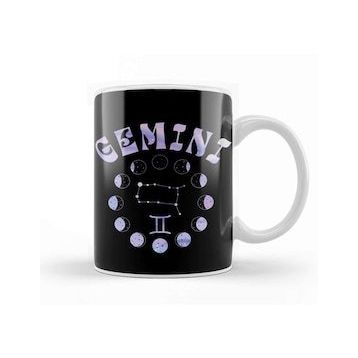 Baskı Dükkanı Zodiac Sign Gemini Kupa Bardak