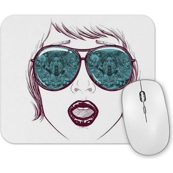 Baskı Dükkanı Zombie Beach Mouse Pad