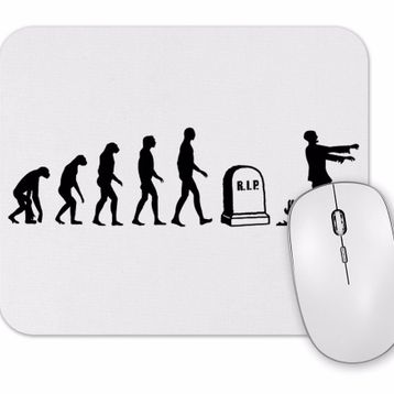 Baskı Dükkanı Zombie Evolution Mouse Pad