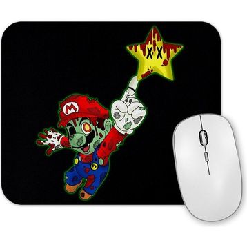 Baskı Dükkanı Zombie Mario Atari Mouse Pad
