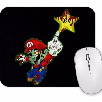 Baskı Dükkanı Zombie Mario Atari Mouse Pad