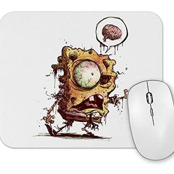Baskı Dükkanı Zombie Sponge Bob Mouse Pad