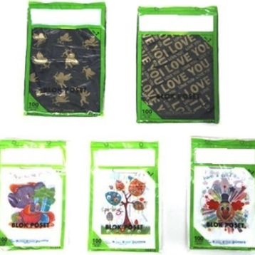 Baskılı No: 1 22x33 cm 5000 Adet El Geçme Blok Poşet