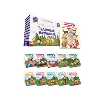 Başrolde Hayvanlar Hikaye Serisi-Model Eğitim Yayınları