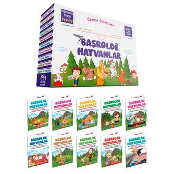 Başrolde Hayvanlar Hikaye Serisi-Model Eğitim Yayınları