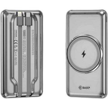 Bass Magsafe 10.000 mAh Gümüş Powerbank