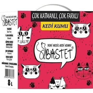 Bastet 8 lt Kutu Kedi Kumu