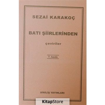Batı Şiirlerinden Çeviriler - Sezai Karakoç
