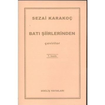 Batı Şiirlerinden Çeviriler - Sezai Karakoç