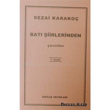 Batı Şiirlerinden Çeviriler - Sezai Karakoç