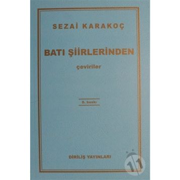 Batı Şiirlerinden Çeviriler - Sezai Karakoç