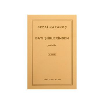 Batı Şiirlerinden Çeviriler - Sezai Karakoç