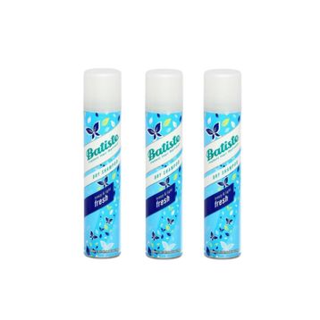 Batiste 3x200 ml Fresh Kuru Şampuan