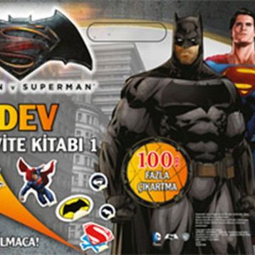 Batman ve Superman Dev Aktivite Kitabı 1 - kollektif