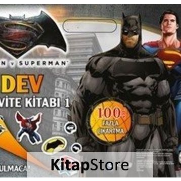 Batman ve Superman Dev Aktivite Kitabı 1 - kollektif